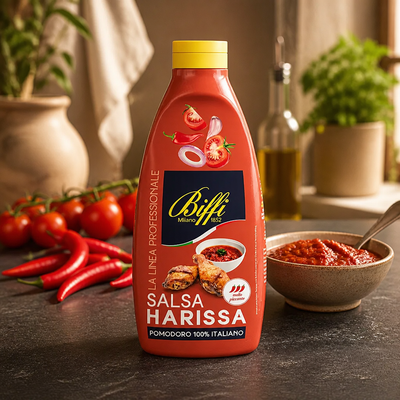 Sauce Harissa épicée Biffi – 900 g