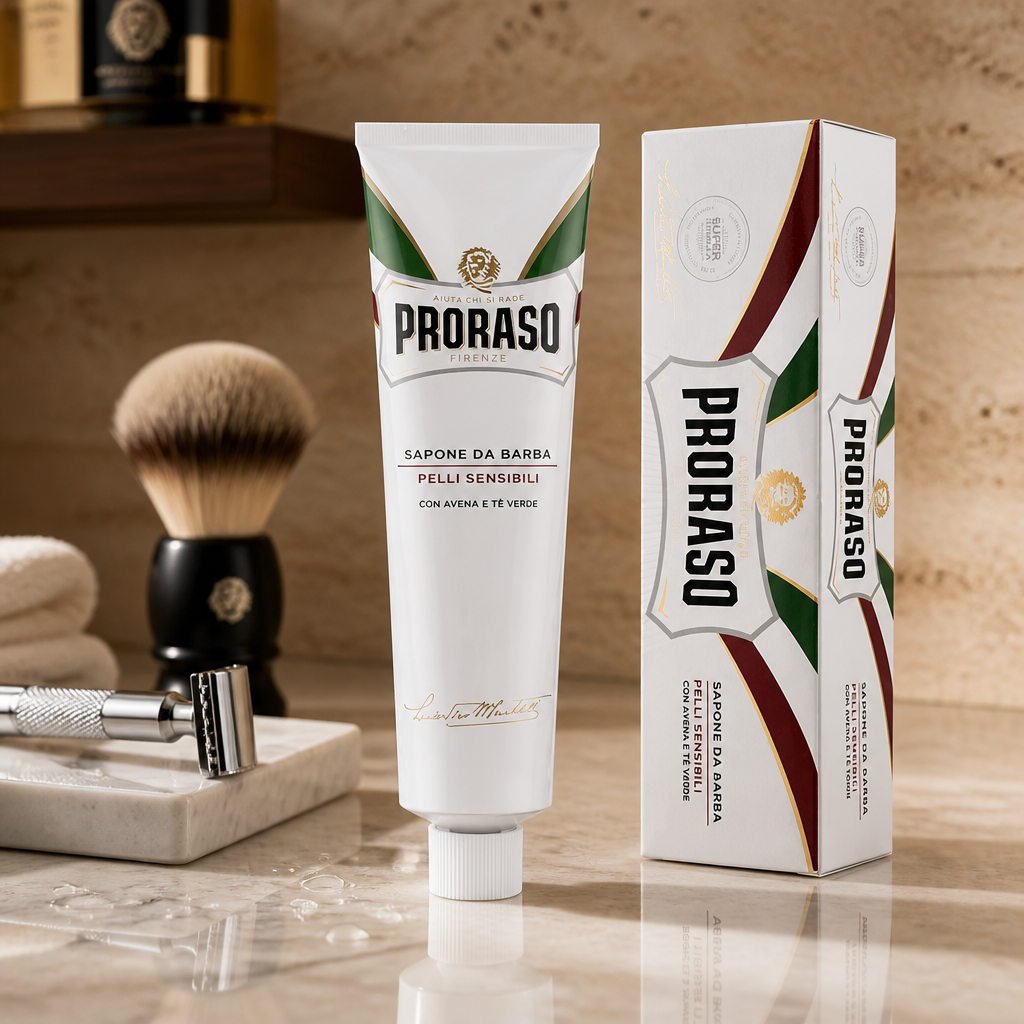 PRORASO Sapone da Barba Tubo Pelli Sensibili 150 ml
