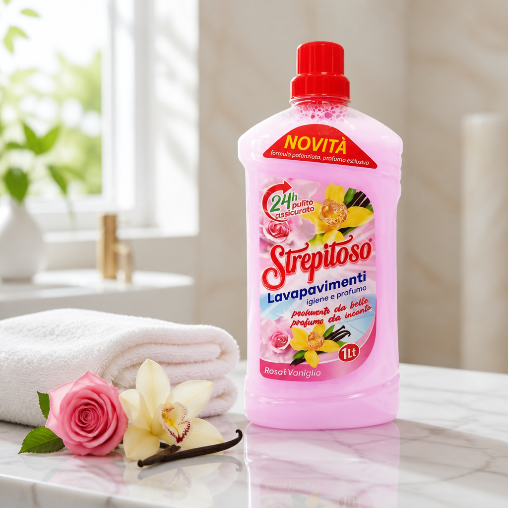 Fatigati Amazing Floor Cleaner 1L Pink and Vanilla