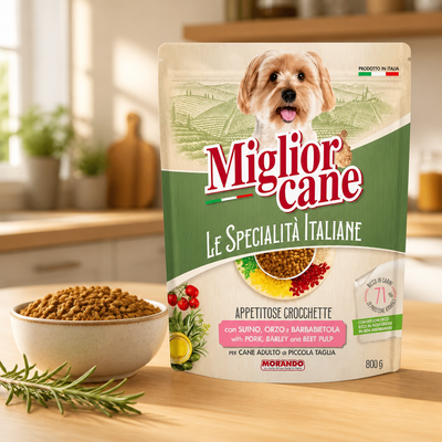 Migliorcane Spécialité Croquettes Porc Orge 800 gr