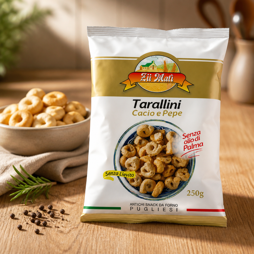 Zìì Matì Taralli Cacio et Pepe 250 gr