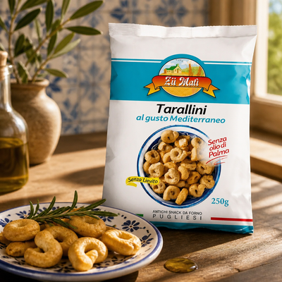 Zìì Matì Taralli Méditerranéen 250 gr
