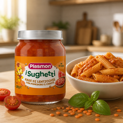 Plasmon Sauce Lentilles 120 g