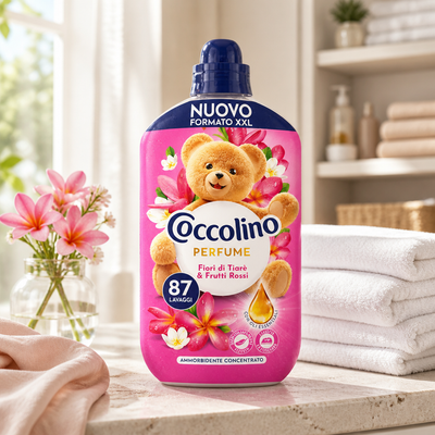 COCCOLINO Concentrato Ammorbidente Tiaré 87 Lavaggi 1827 ml