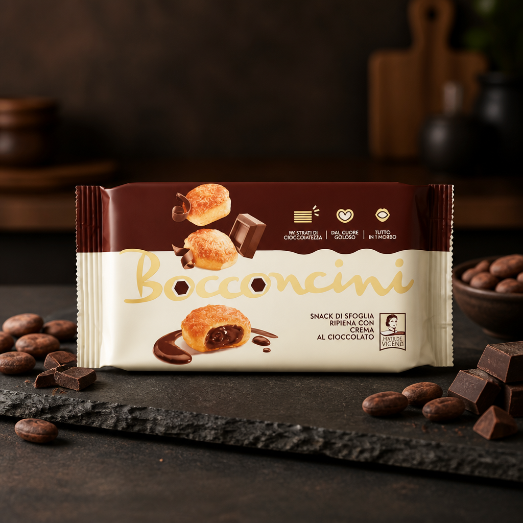 Vicenzi Bocconcini Crema al Cioccolato 100 g