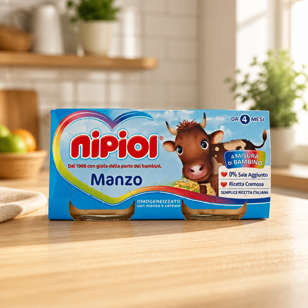Nipiol Purée de bœuf 2 x 80 g