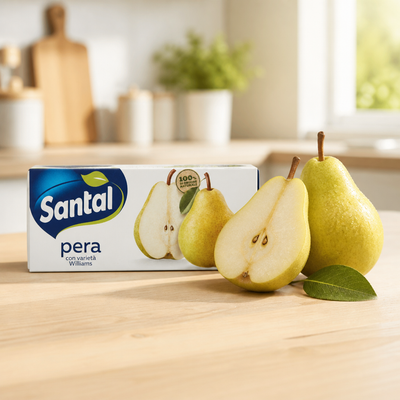 Santàl Pear Juice 200 ml x 3