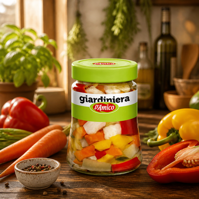 Giardiniera with D'Amico Vinegar 300g