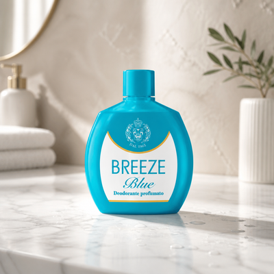Déodorant Breeze Squeeze Bleu 100 ml