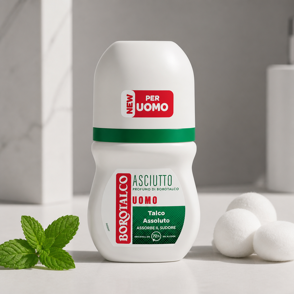 Borotalco Men Déo Roll Dry 50 ml
