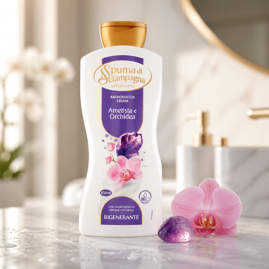 Mousse de bain Améthyste 650 ml