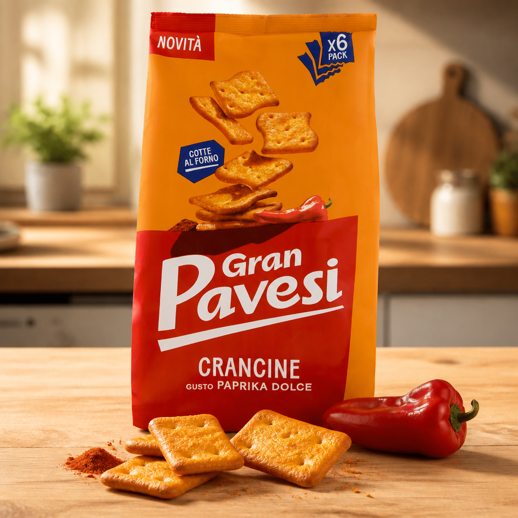 Gran Pavesi Crancine Paprika Multipack 180 g