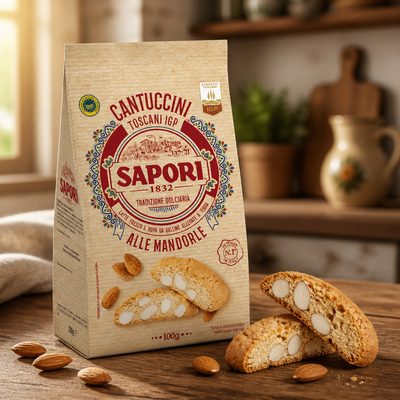 Sapori cantuccini alla mandorla gr.100