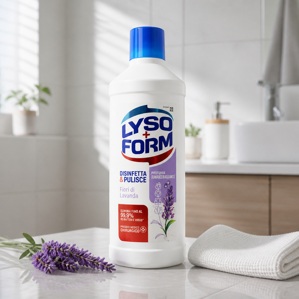 Lysoform Casa Disinfetta e Pulisce Fiori di Lavanda 1100 ml