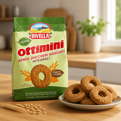 Divella Ottimini Senza Zuccheri Integrali – 400 g