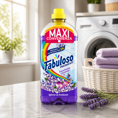 Fabuloso Pavimenti Lavanda 1250 ml – Profumo Lavanda Persistente & Pulizia Profonda