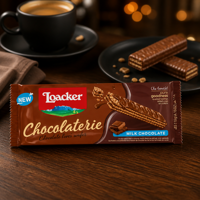 Loacker Wafer Chocolat au Lait 118 g