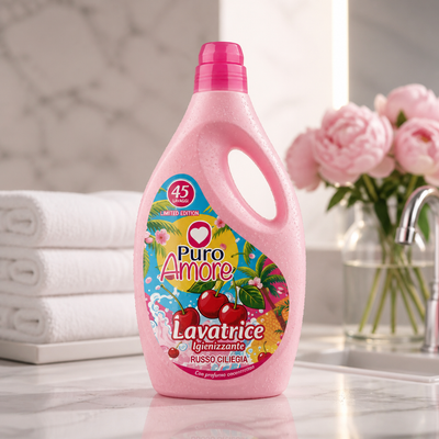 Puro Amore Lavatrice Ciliegia 45 Lavaggi