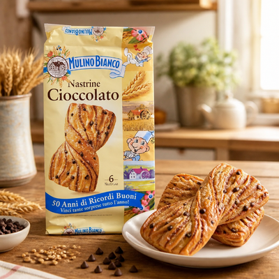 Mulino Bianco Nastrine Gocce Di Cioccolato 240 GR