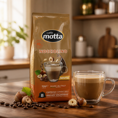Motta Nocciolino Coffee 8 Dolcegusto Compatible Capsules