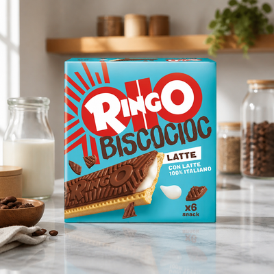 Ringo Biscociok Latte 162 g