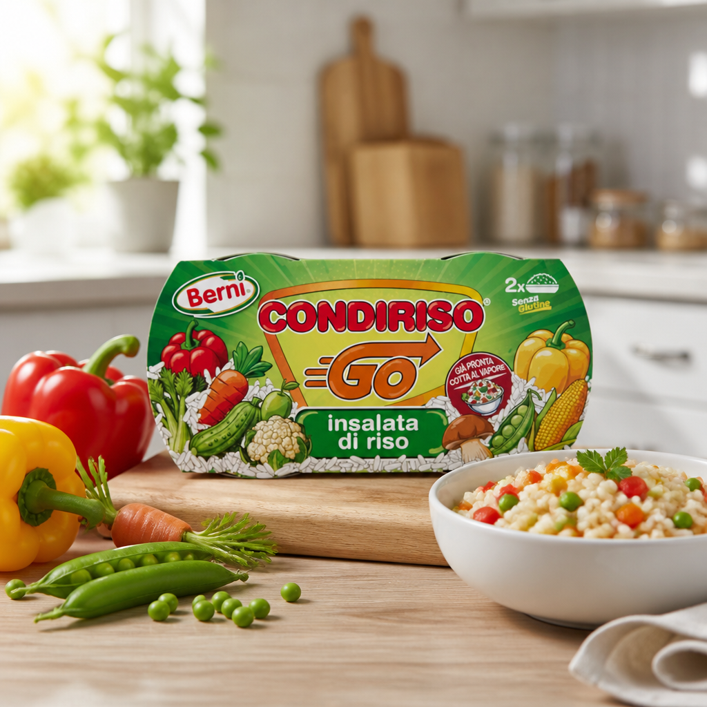 Berni Condiriso Go salade de riz 2 x 200 g