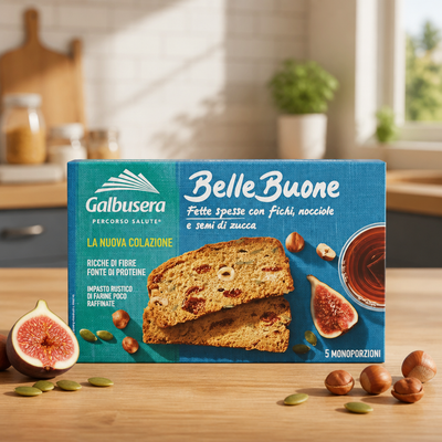 Galbusera Belle Buone Biscottes aux Figues 200g