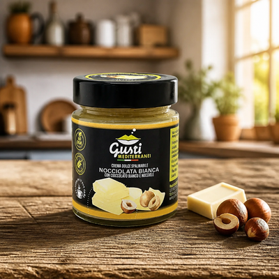 Crème à tartiner saveur Nocciolata Blanche 156 ml