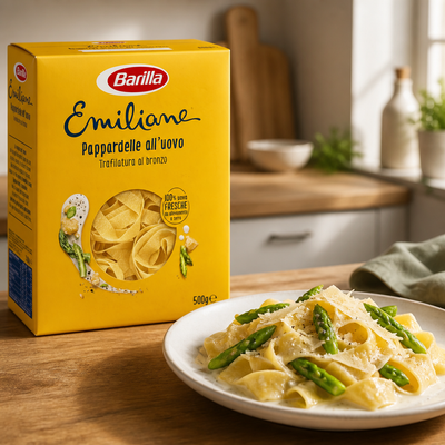 Barilla Emiliane Pasta all’Uovo Pappardelle – 500 g
