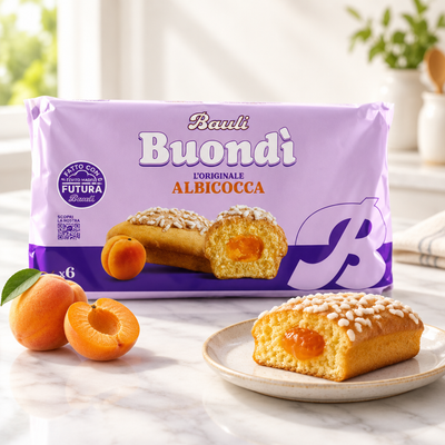 Buondì Apricot 258g – Bauli