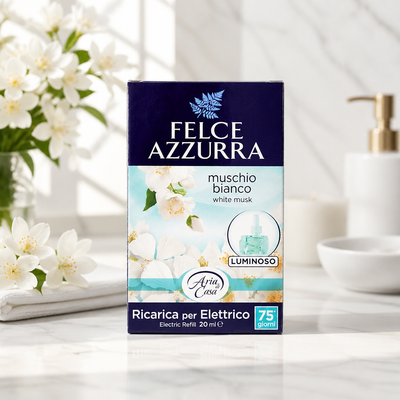 Felce Azzurra Ricarica Diffusore Elettrico Muschio Bianco 20 ml