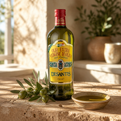 De Santis Huile d'Olive Vierge Extra 100% Italienne 1 L