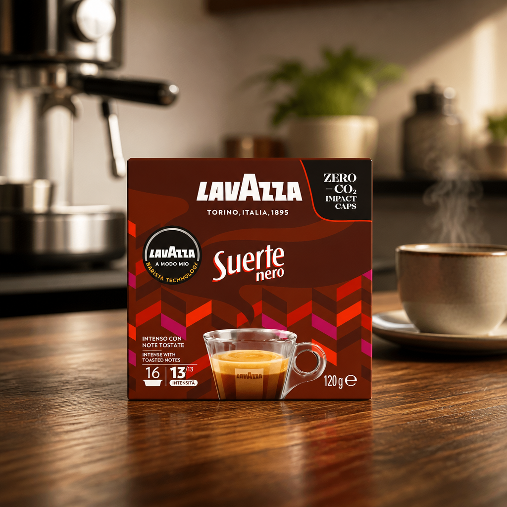 Lavazza A Modo Mio - Suerte noir 16 capsules