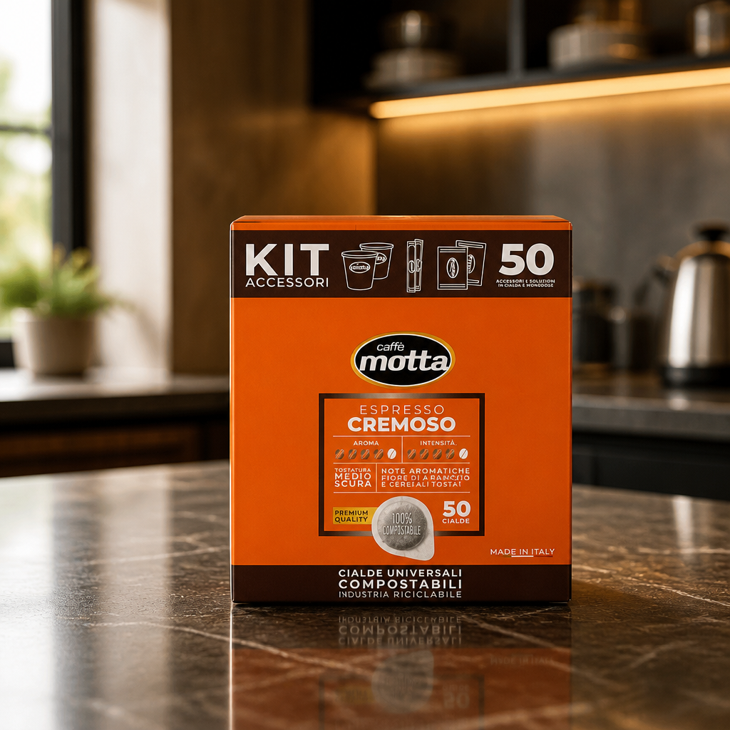 Motta Creamy Espresso 50 pcs + kit