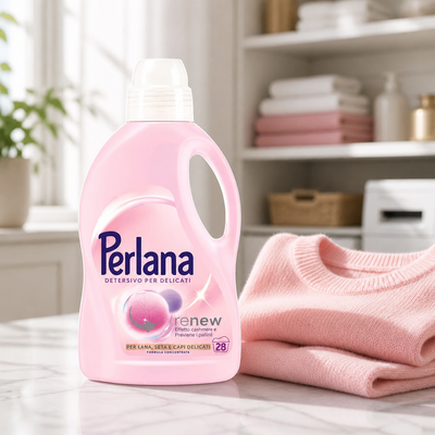 Perlana Rosa Detersivo Delicati 28 Lavaggi