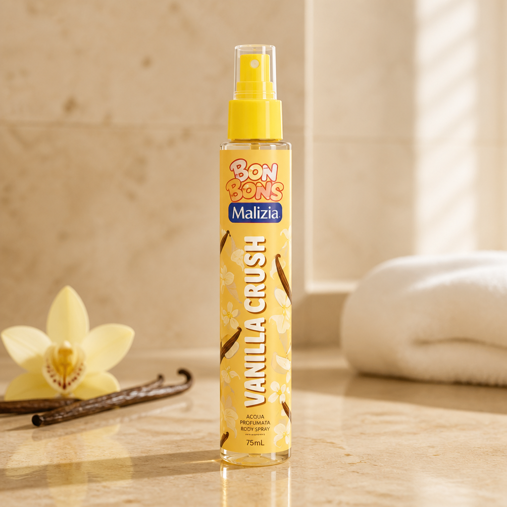 Malizia Bon Bons Vanilla Crush Scented Body Spray 75 ml