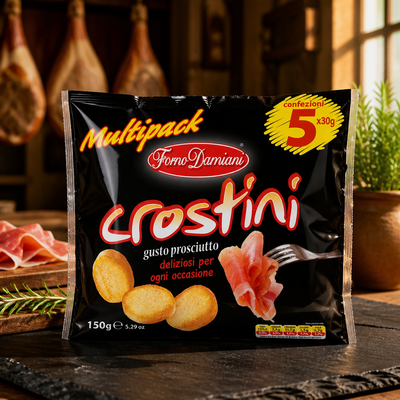 Damiani Crostini al Prosciutto 30 g x 5