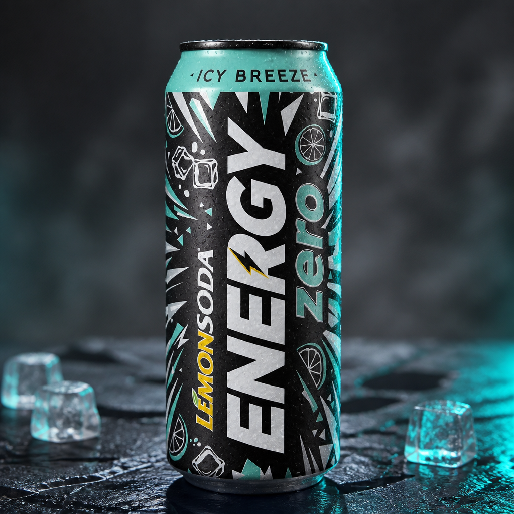Lemonsoda Zero Energy Activator Icy Breeze 500 ml