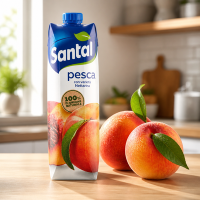 Santàl Peach Juice 1 L
