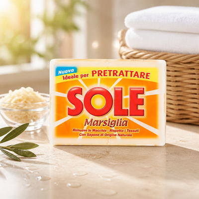 Sole Sapone Bianco Marsiglia 2 x 250 g