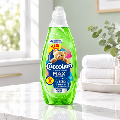 Coccolino Wonder Wash MAX Active Clean 2160 ml – 54 washes