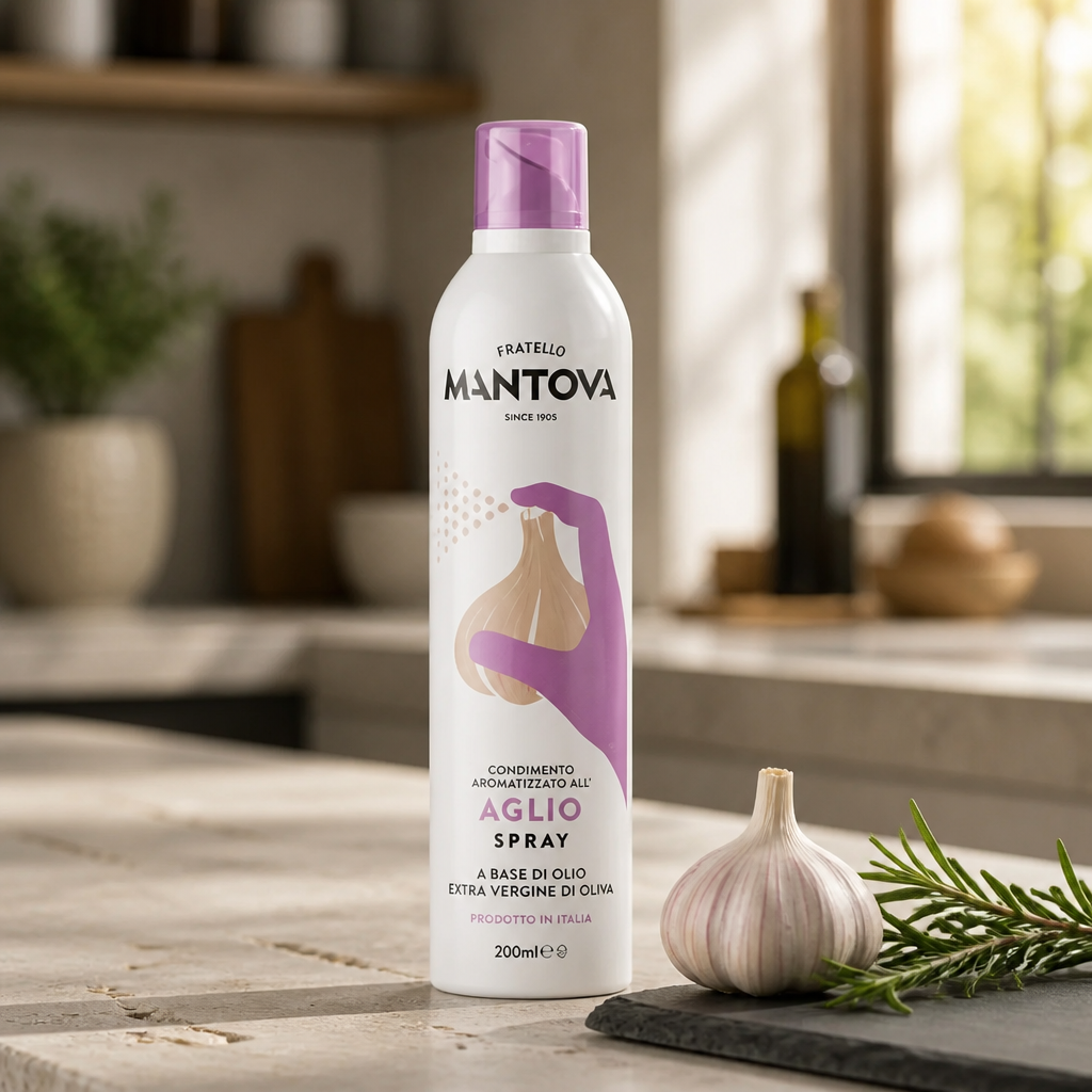 Mantova Olio Spray Aglio 200 ml