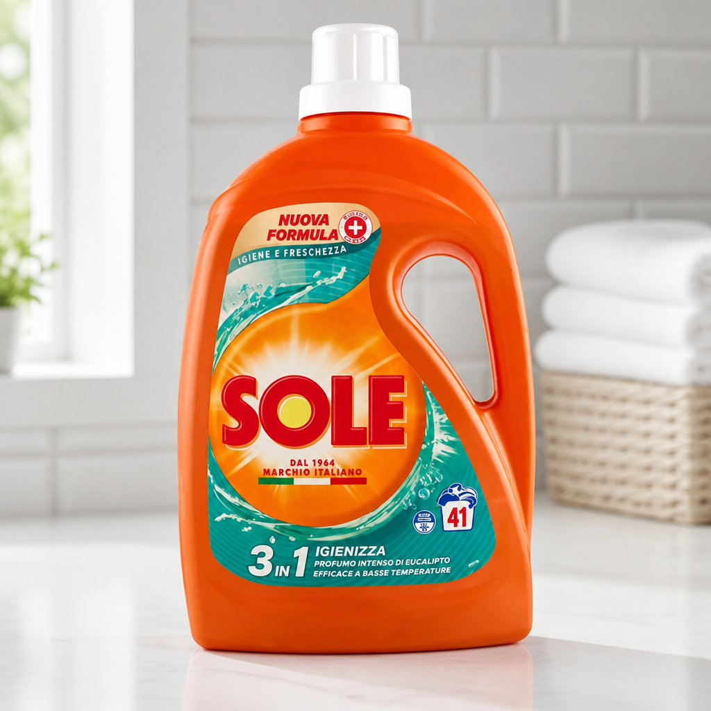 Lessive Sole Hygiène et Fraîcheur 1845 ml