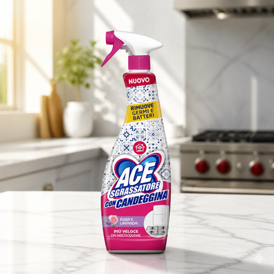 ACE Spray Sgrassatore Candeggina 600 ml