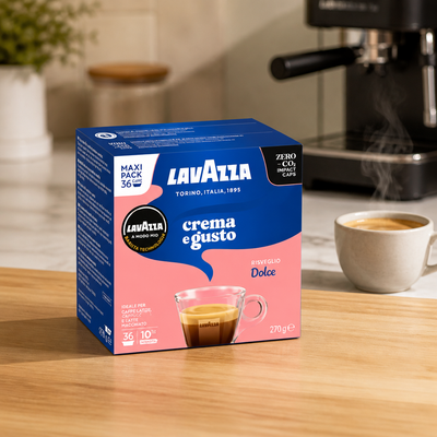 Lavazza A Modo Mio - Crema e Gusto Risveglio Dolce 36 capsules