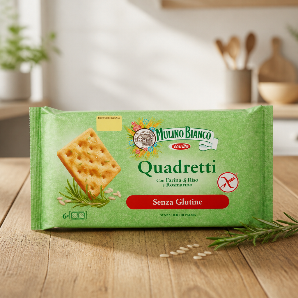Mulino Bianco Gluten-Free Rice Crackers 200 GR