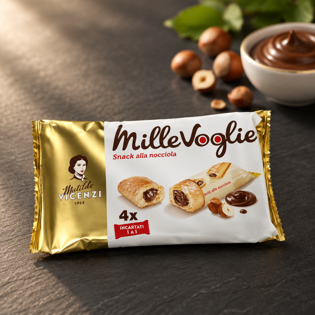 Vicenzi Mini Hazelnut Puff Pastries 100g