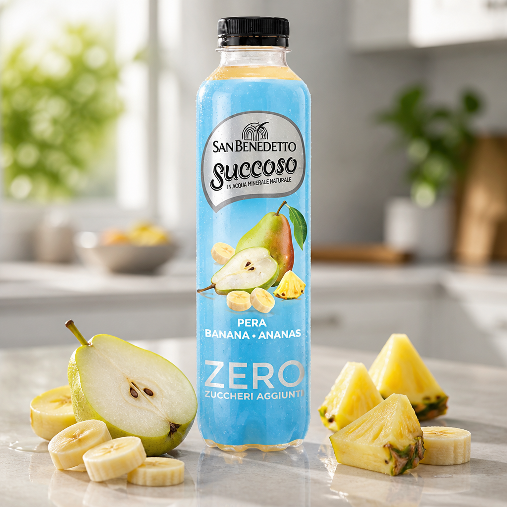San Benedetto Juicy Zero Poire / Banane / Ananas 400 ml