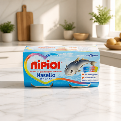 Nipiol Hake Fish Puree 2 x 80 gr