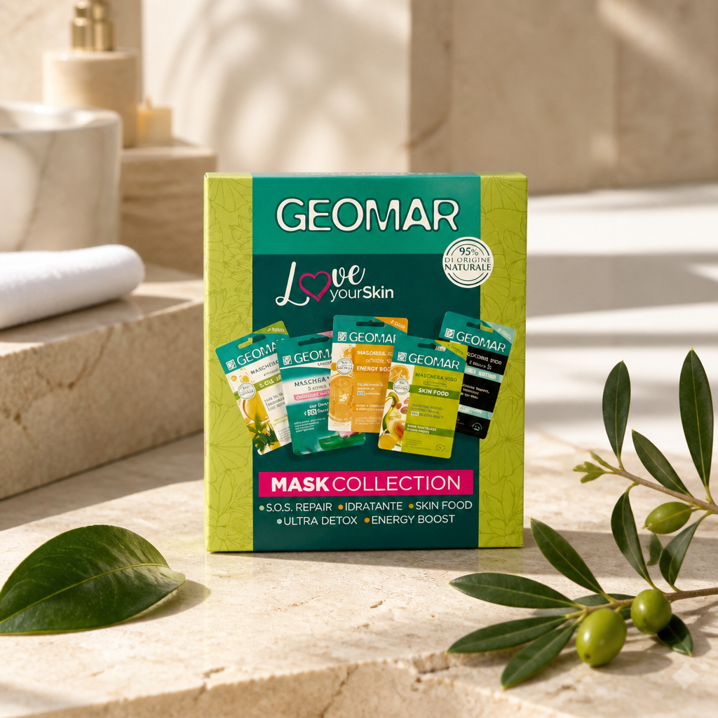 Coffret Geomar Love Your Skin – Collection de masques 10 × 7,5 ml